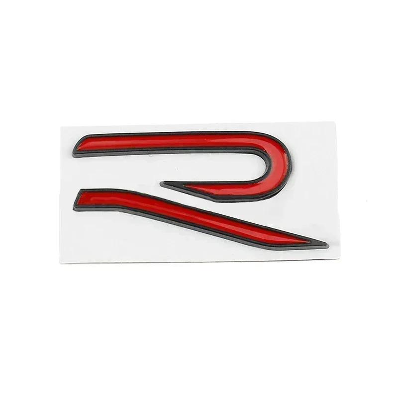 RUNTB1 Metal Car Decals for Volkswagen VW R Line Golf 8 Beetle Scirocco Passat Sharan Tiguan Jetta Trunk Sticker Fender Side Badge