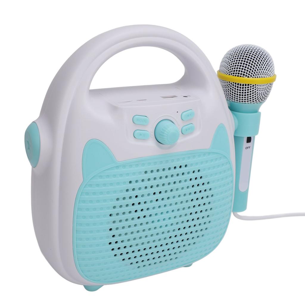 Детский караоке-аппарат с микрофоном для тренировки вокального таланта, компактный детский портативный Bluetooth