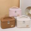 Large Capacity Makeup Bag PU Washbag Fashion Cosmetic Bag
