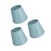 3PCS Cloth Lampshade E14 Clip On Fabric Lamp Cover for Chandelier Wall Lamp Office Home Decor