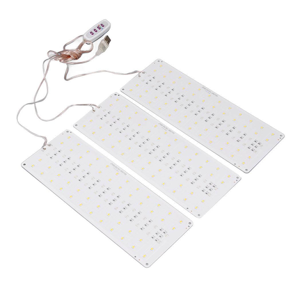 Under Cabinet Plant Grow Light Full Spectrum Dimmable Indoor LED Plant Growth Lamp 8H 12H 16H