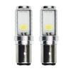 White Bulbs BA20D Headlight Bulbs 2pcs/kit 6W Conversion