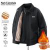 Mark Hua Fei Men's Stylish Casual Turn-down Collar Jacket