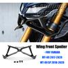 2017-прижимная сила для мотоцикла, голые передние спойлеры, аэродинамический передний спойлер с крылом для Yamaha MT-09 MT09 SP