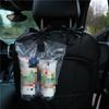 Крючок на спинку автомобильного сиденья с бантом, крючок для хранения из искусственной кожи, модная сумка, держатель для кошелька, универсальные автозастежки, зажимы для автомобильных аксессуаров
