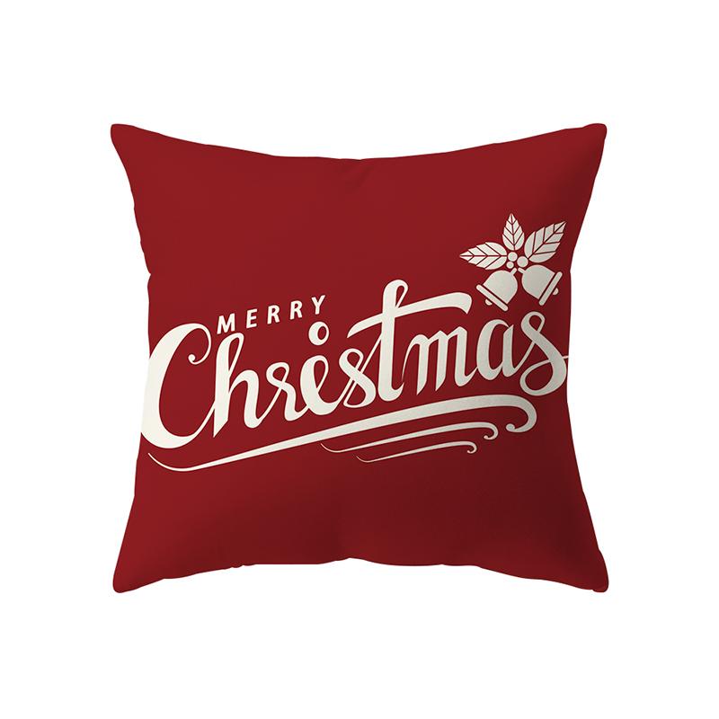 Рождественская елка, Рождественские украшения, наволочка с принтом, домашняя гостиная, украшение для дивана, полиэстеровая подушка, наволочка