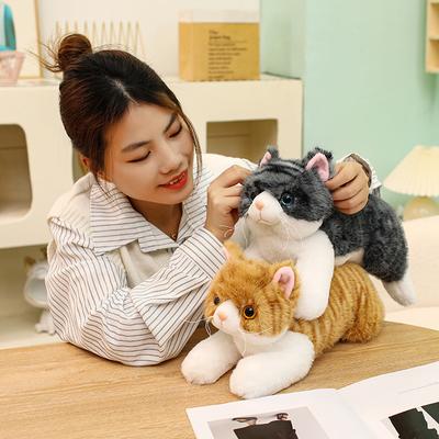 Милый милый котенок кукла плюшевая игрушка кукла кошка детская компания успокаивающая кукла