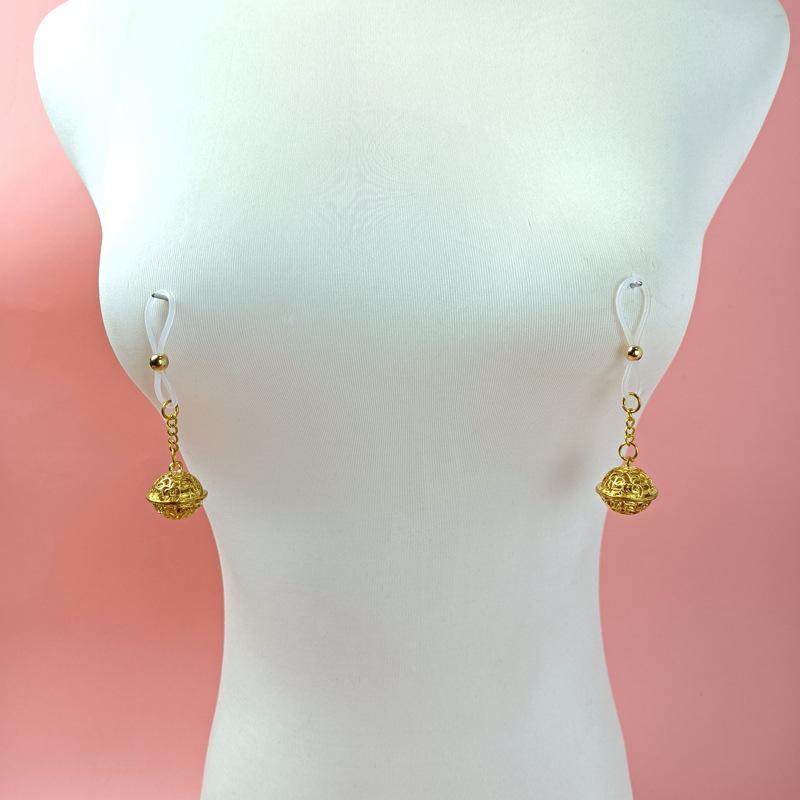 Эротические зажимы для сосков для женщин - Аксессуар для флирта на улице и БДСМ