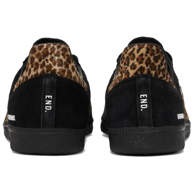 END. x Neighborhood x adidas Samba Black Leopard Men Sneakers Core-Black GX5005