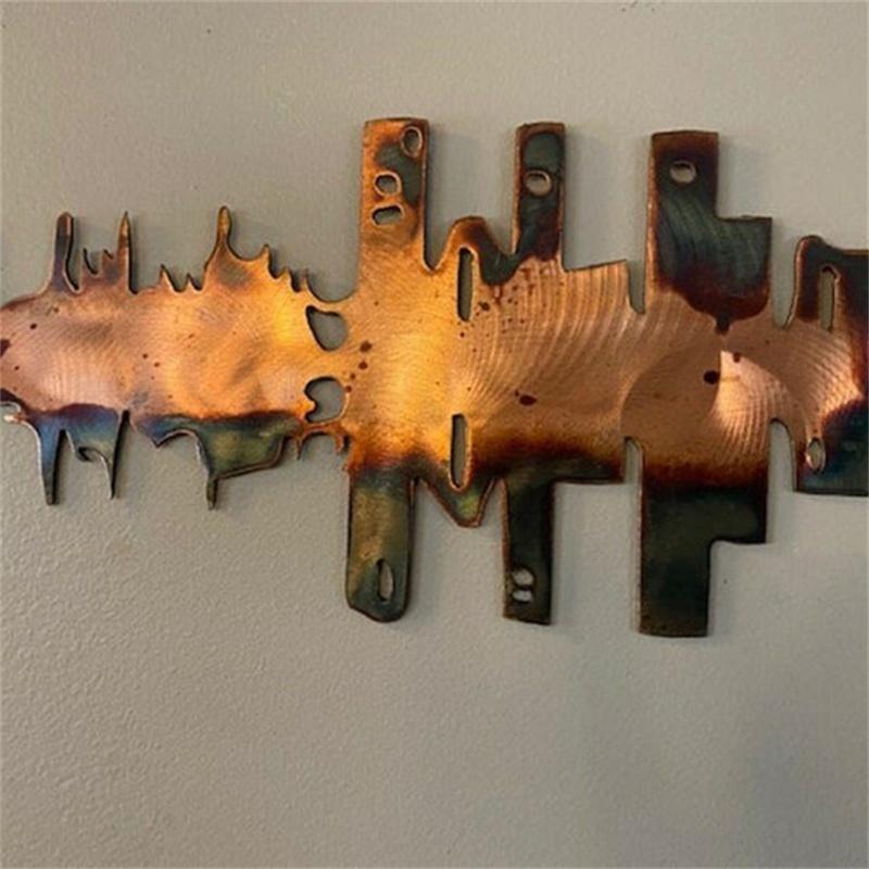 Abstract Guitar Metal Guitarist Art Ideal Gift for Guitar Lover Hanging Ornament Home Decoration