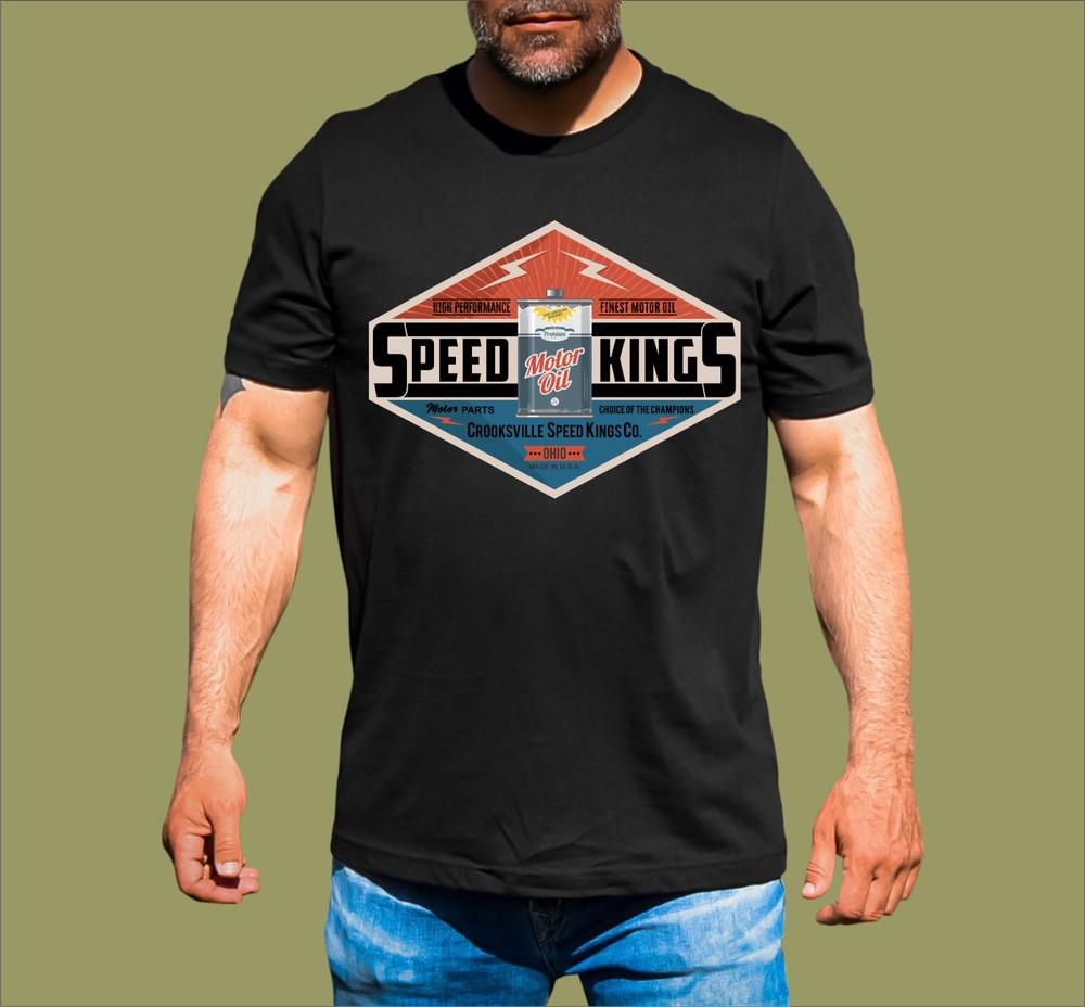 Футболка SPEED KINGS MOTOR OIL Унисекс