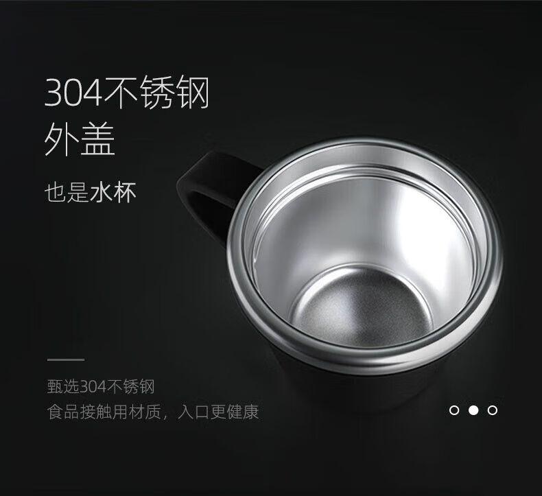 TOMIC Insulated Cup with Large Capacity and Portable 316 Stainless Steel Inner Liner for Separating Tea and Water