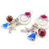 NOA [I9935] - Multicolor 'Vahiné' Designer Earrings