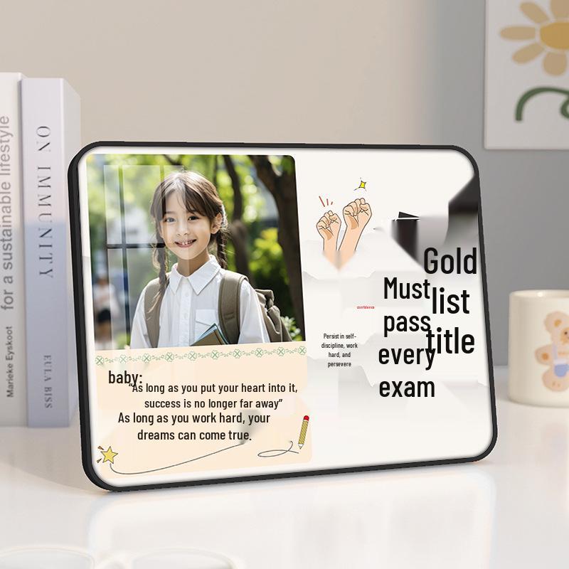 Future Hard Work Inspirational Student Desk Ornament: Motivational Motto for Self-Discipline and Encouragement