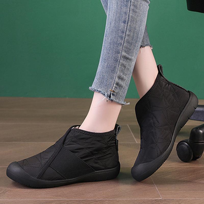 Women's Boots Snow New Ladies Shoes Slip On Woman Shoes Lightweight Platform Ankle Boots Fashion Boots For Women Botas Mujer