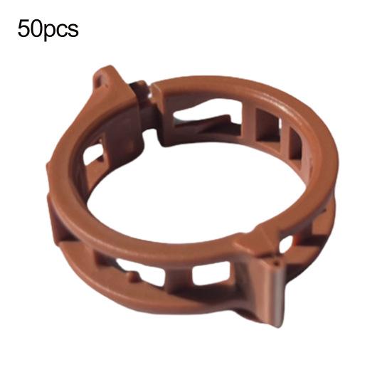 Climbing Plant Clamps Secured Long-lasting Plastic Plant Clips Garden Vine Support Clip Multifunctional Plant Holder for Vine Stem Fixing