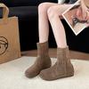 Fashion Versatile Fashion Boots Women's Spring and Summer New Hollow Breathable Cool Boots Short Boots Tide
