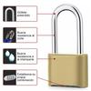 4 Digit Combination Padlock Weatherproof Resettable Heavy Duty Combination Padlock for Outdoor
