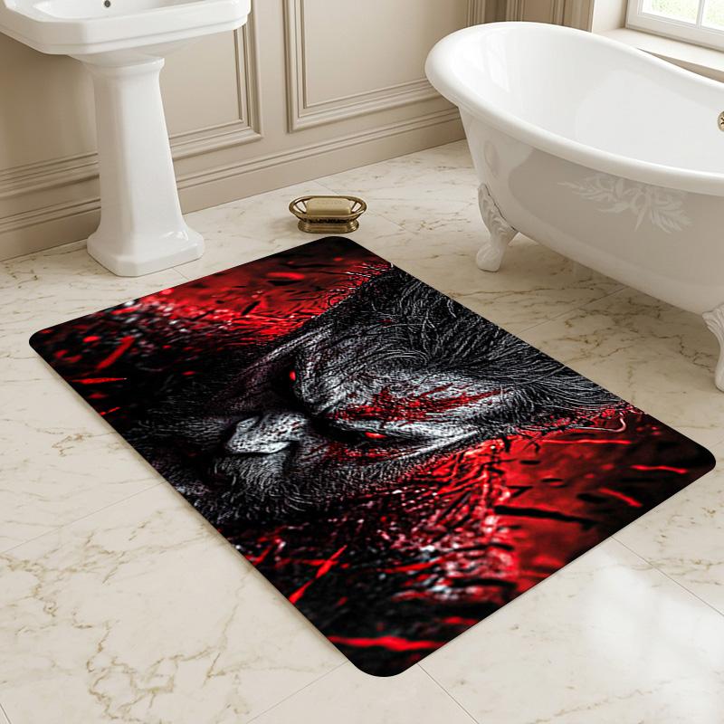 Wolverine Living Room Nonslip Area Rug Soft Carpet For Bedroom Game Playroom Sofa Office Home Decor Doormat Christmas Gift C9291213