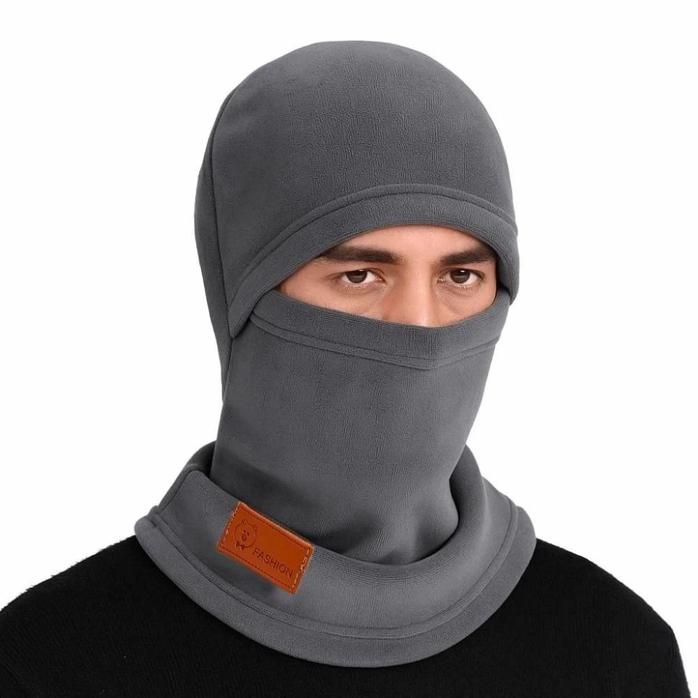 Windproof Winter Fleece Balaclava Thermal Face Cover Moto Full Face Mask Warm Cycling Cap Outdoor