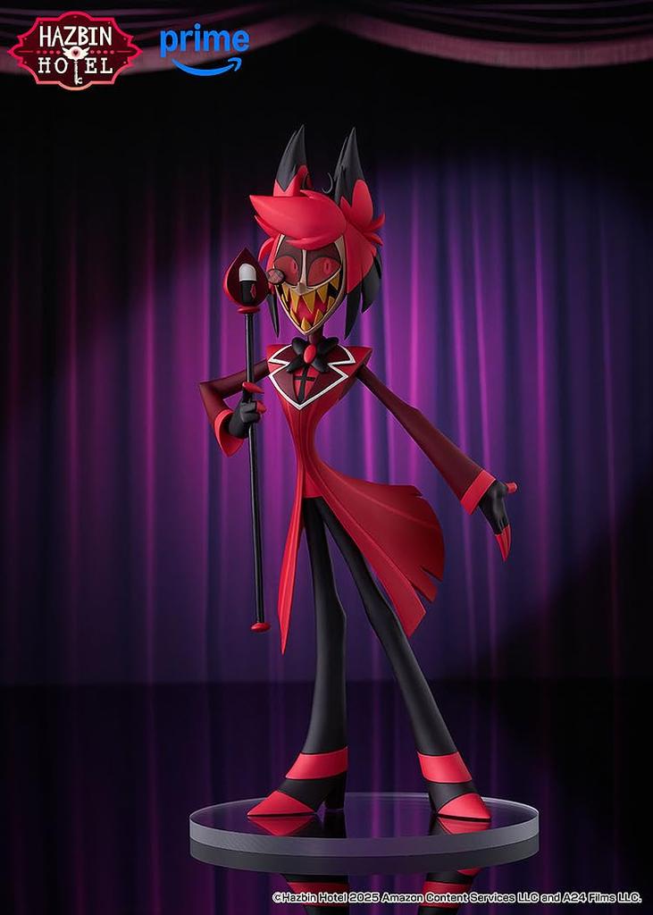 Good Smile Company POP UP PARADE Добро пожаловать в Hazbin Hotel Аластор Пластиковая Готовая Фигурка Без Масштаба Предварительно Окрашенная