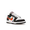 Nike Женские кроссовки Dunk Low Multi-Swoosh Black White Rush-Pink FD4623-131