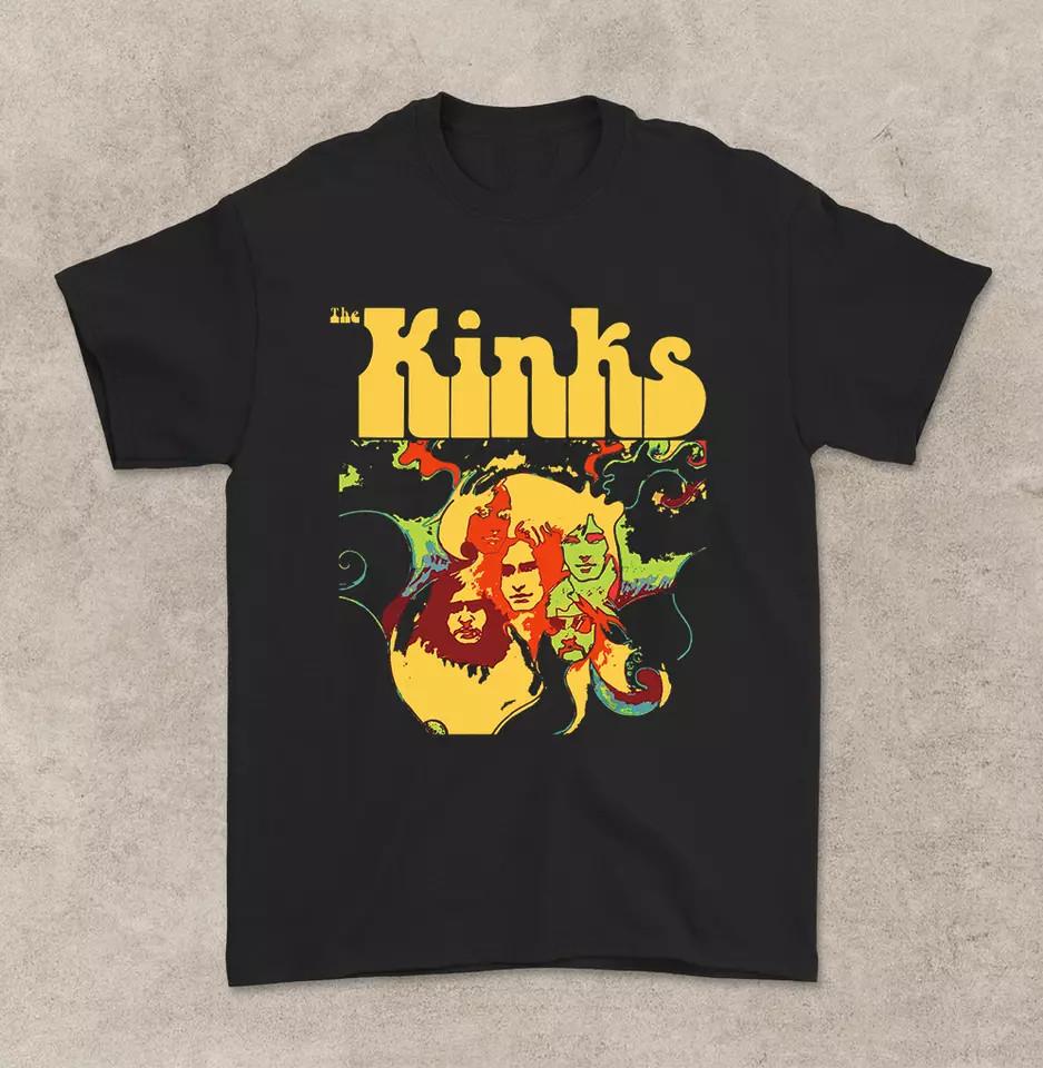 The Kinks Tour Shirt Vintage British Rock Band Tee