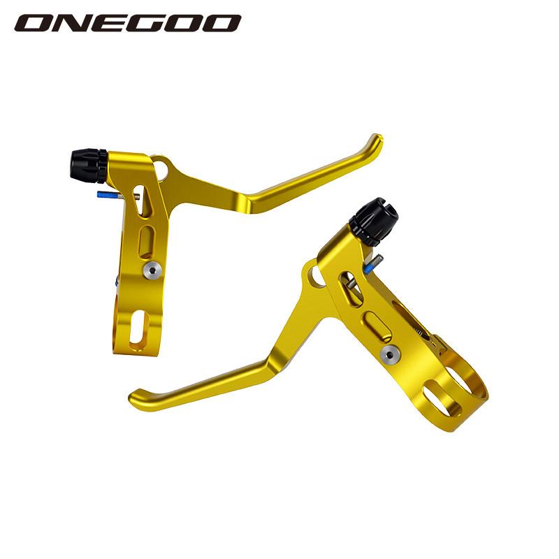 ONEGOO Ultralight Aluminum Alloy Bicycle Brake Lever MTB Mountain Road Folding Bike Brake Lever Strength Hand Brake Lever