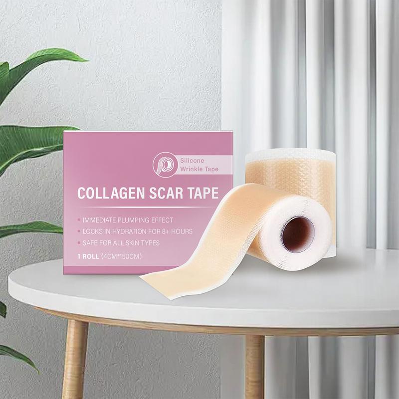 hot sale 1 Roll Silicone Scar Sheet Painless Scar Repair Tape Roll Effective Scar Waterproof Breathable Ear Beauty Sticker
