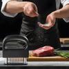 Ручной тендерайзер для мяса с 48 лезвиями из нержавеющей стали и эргономичной пластиковой ручкой