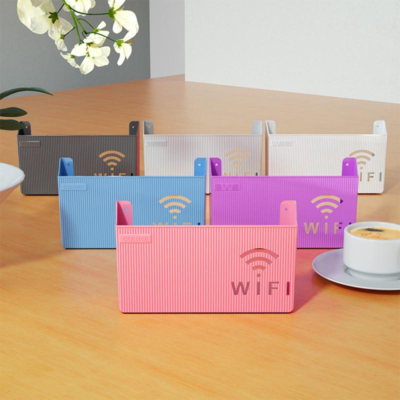 Беспроводной маршрутизатор Wi-Fi, полка, ящик для хранения, настенный органайзер из АБС-пластика, кабель, питание, браслет, органайзер, коробка для домашнего декора, новый