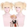 35 см Hero Academy Cross My Body Himiko Toga парик с шиньоном Косплей Костюм Boku no Hero термостойкие волосы женские парики