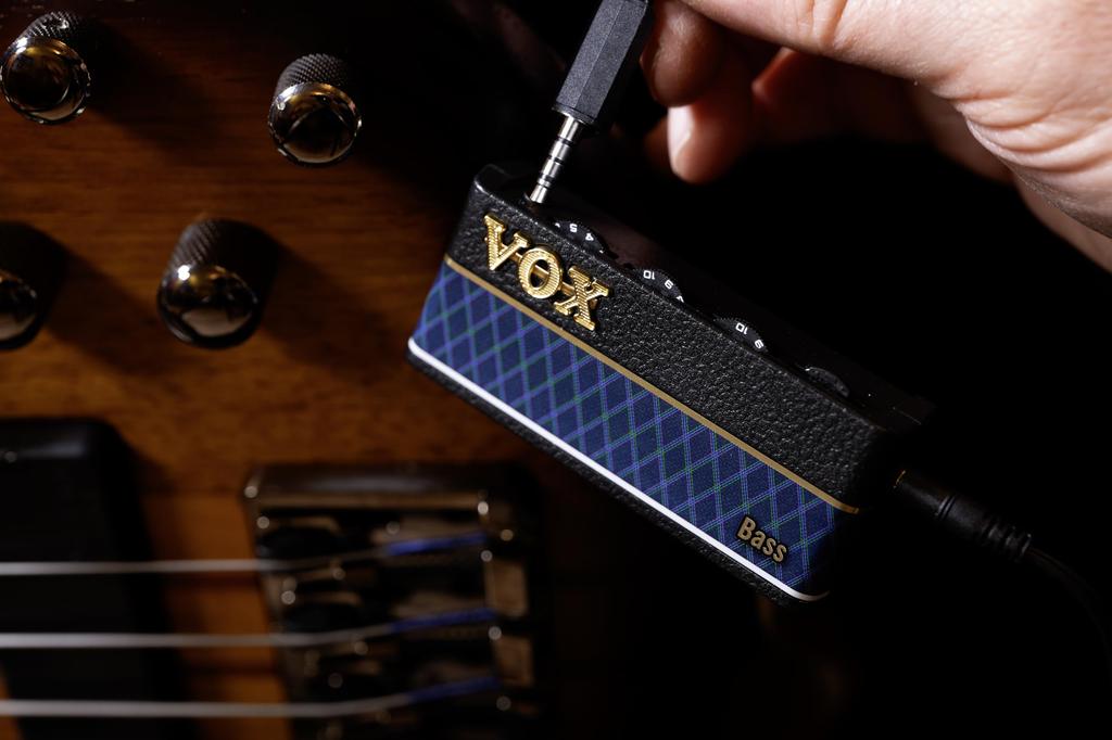 VOX Bass Headphone Amplifier amPlug 3 Bass Cables Amp Sound Compact/No required/Home practice/Battery powered/Built-in effects/Bass AP3-BA