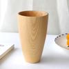 260ML Wooden Cup Breakfast Milk Cup Natural Wood Tumbler Kids Water Cup Japanese Style Wooden Coffee Tea Mug Stackable Drinkware