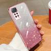 KEYSION Роскошный чехол-бампер с покрытием и блестками для Redmi Note 11 Pro 11S 5G 11 Pro+ 5G, прозрачный, из мягкого ТПУ, противоударный