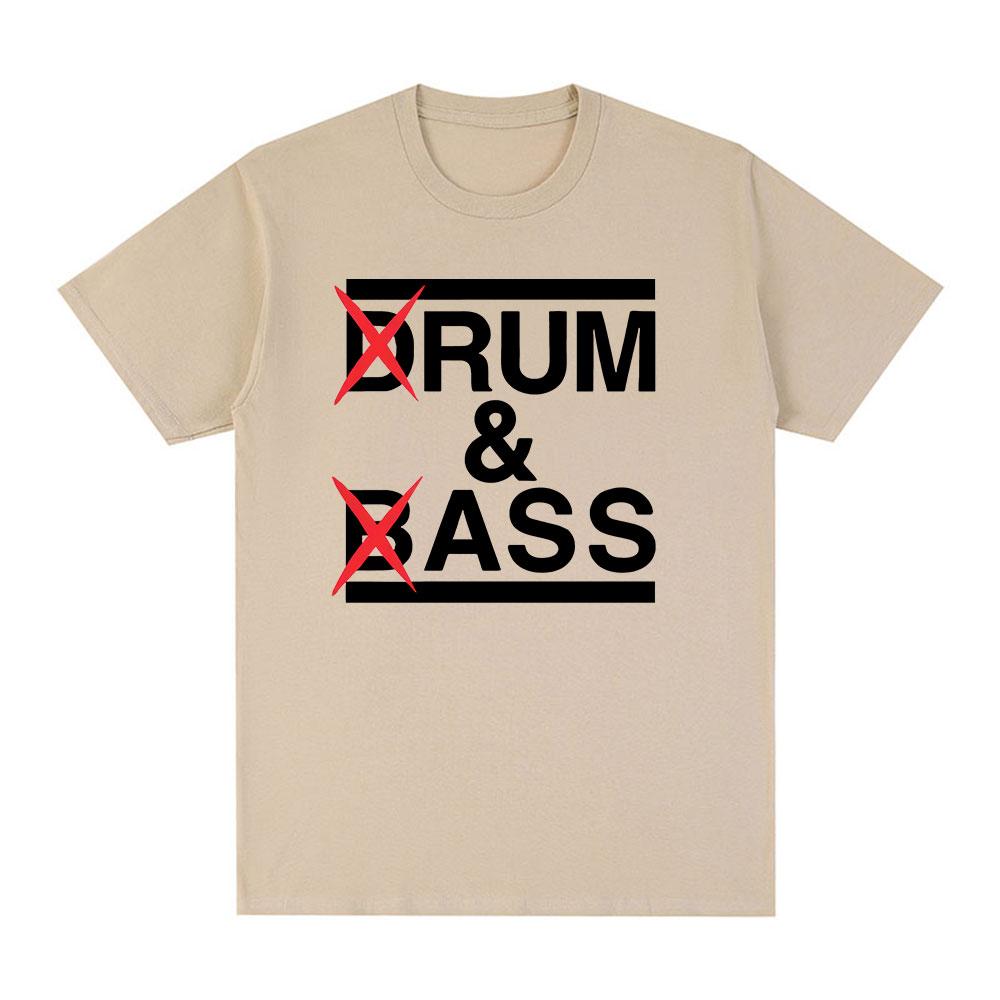 Funny Drum and Bass T Shirt Rum and Ass Lovers Jokes Short Sleeve 100 Cotton Tshirt Unisex Fashion Classic Oversized Shirt
