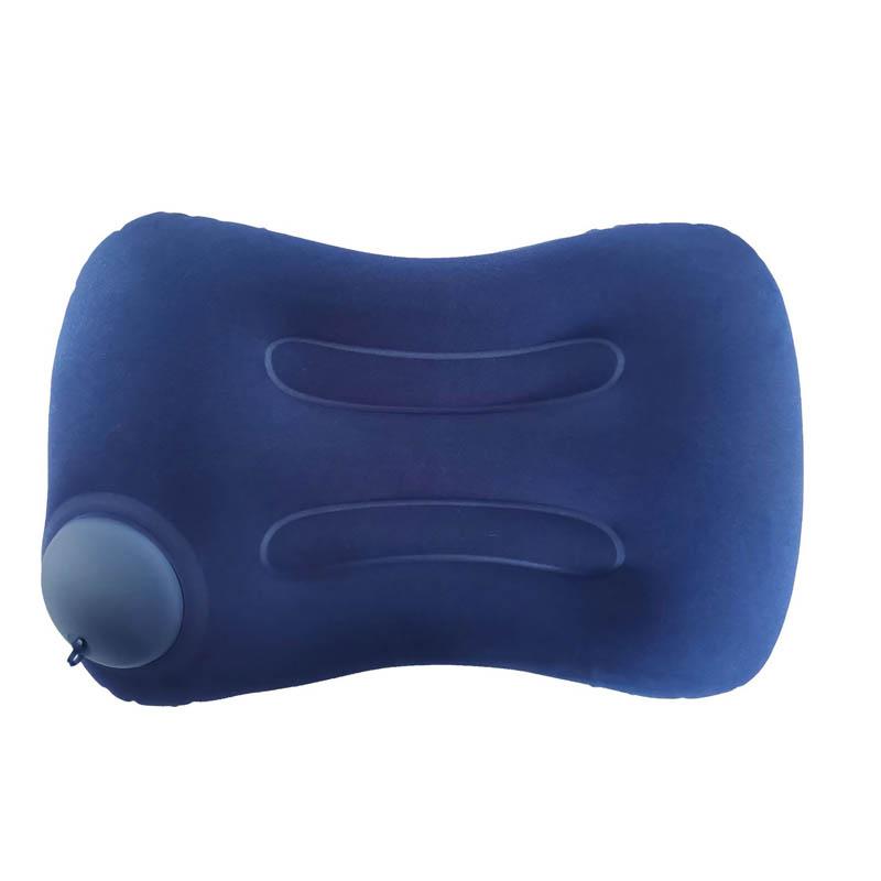 Travel Pillow Air Inflatable Airplane Car Pillows Folding Portable Press Bed Pillows Waist Pillow Neck Cushion Office Supplies