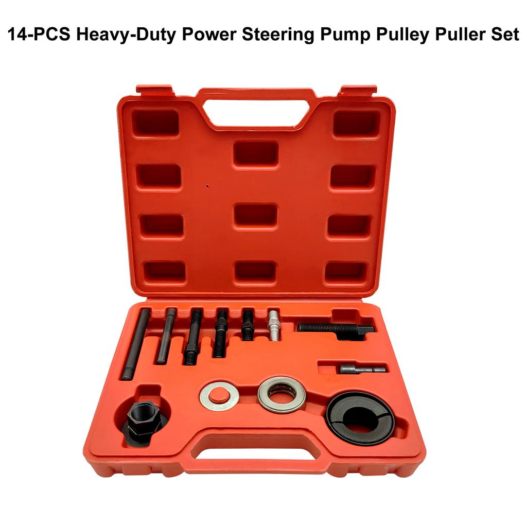 Набор из 14 предметов для снятия и установки шкивов, инструмент для снятия и установки шкива насоса гидроусилителя руля, генератор
