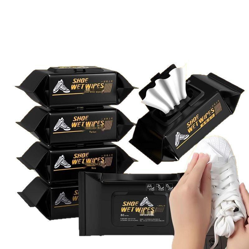 Салфетки для чистки обуви для кроссовок и белой обуви - Удаление пятен и портативный уход