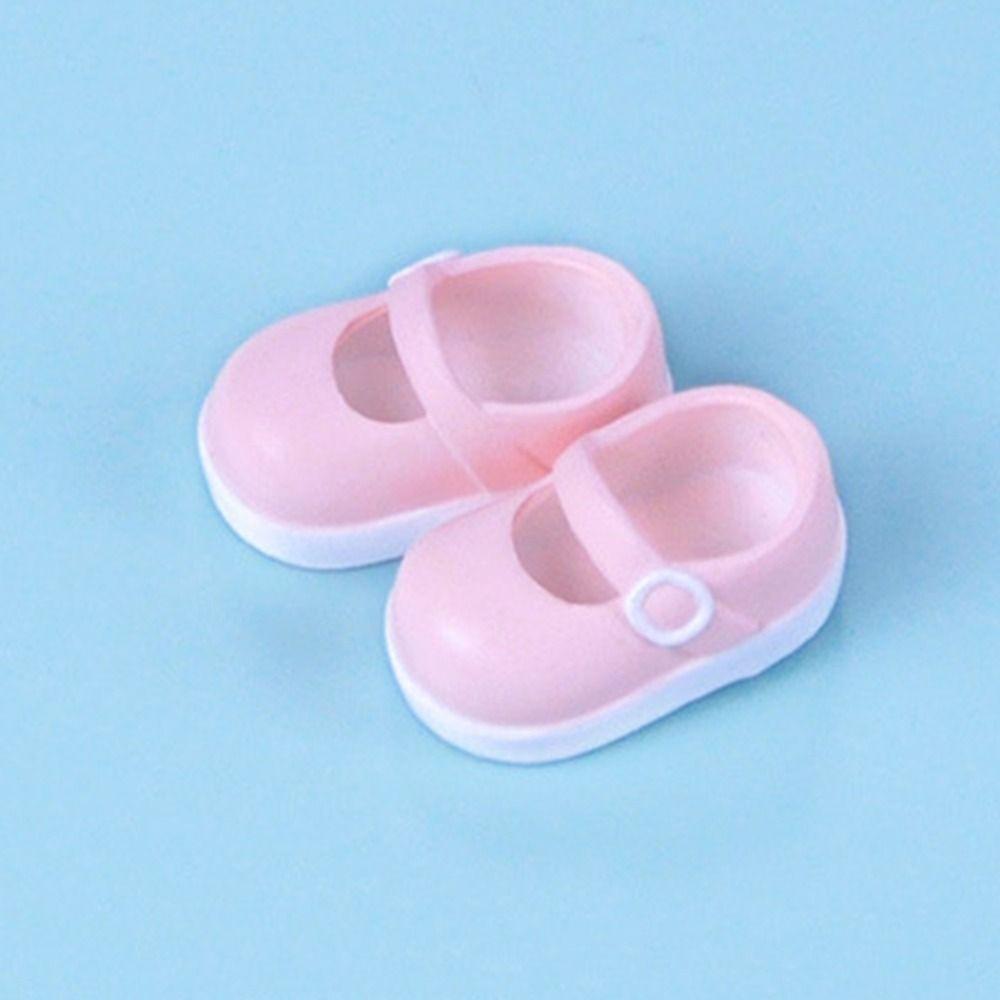 Styles For ob11 Doll Slippers High Heels 1/12 Dolls Shoes Fashion Sandals Cute Shoes PVC Doll Wear