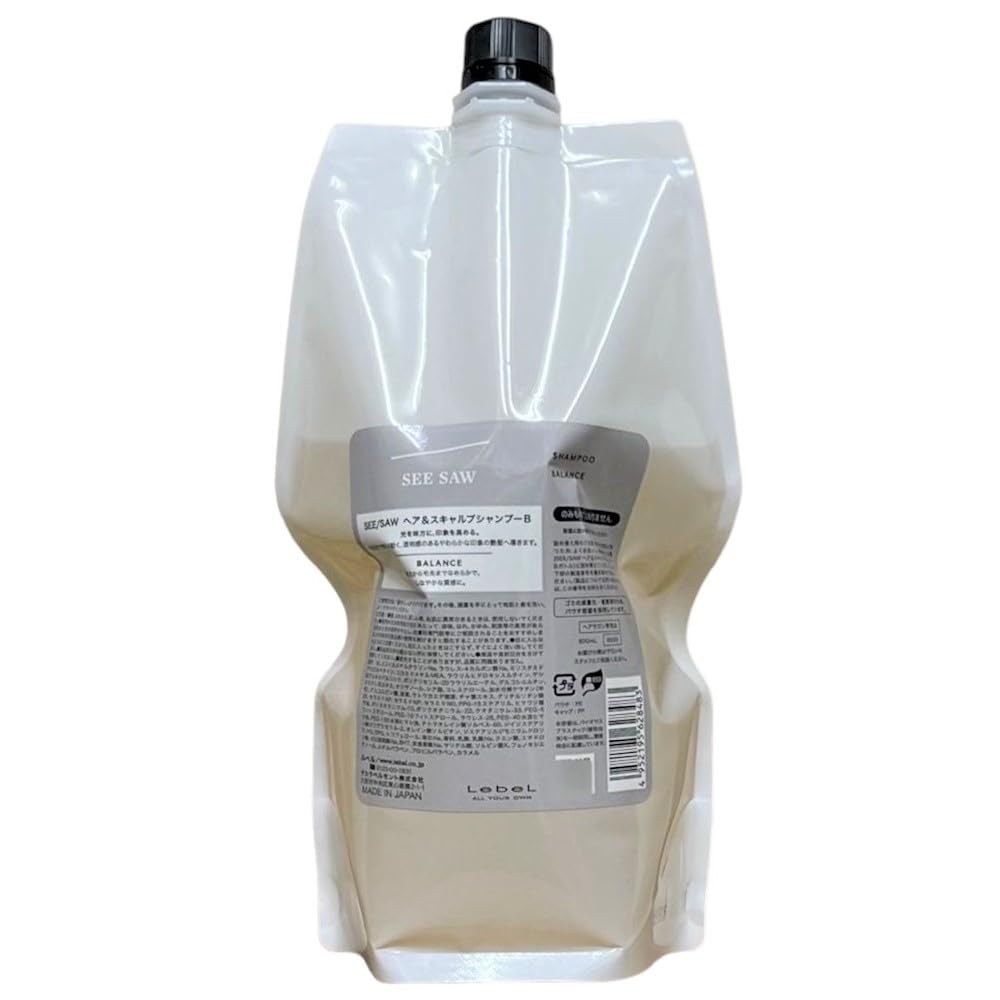 Lebel Hair Scalp Shampoo B Balance 800ml Refill SEE/SAW &