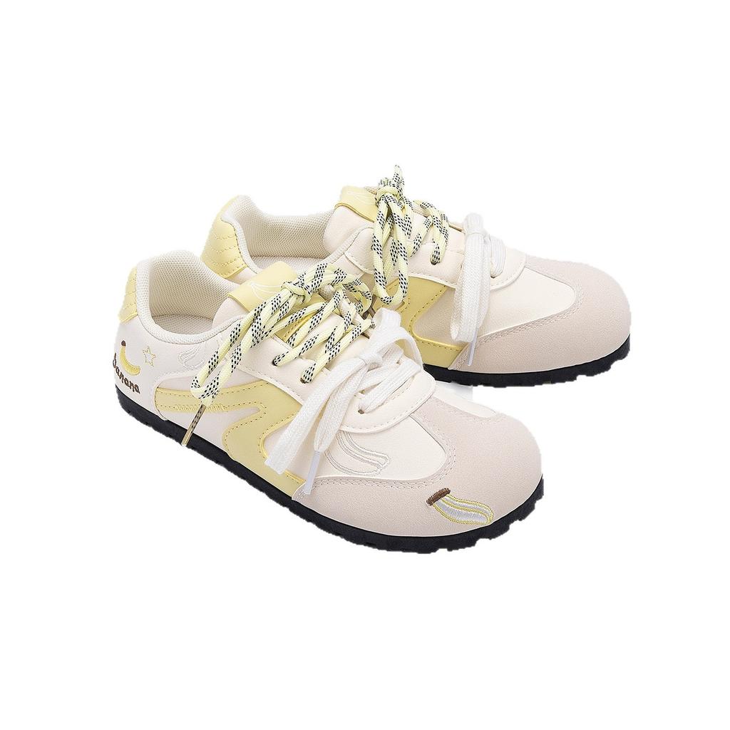 Global Flat-bottomed German Training Shoes Women's Autumn ZHQ-XA567 New Versatile Niche Board Shoes Light Casual Shoes Women