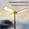 1000 LM Retractable Camping Lamp Portable 8000mAH Rechargeable Work Light Hiking Fishing Flashlight Outdoor Emergency Lanterns