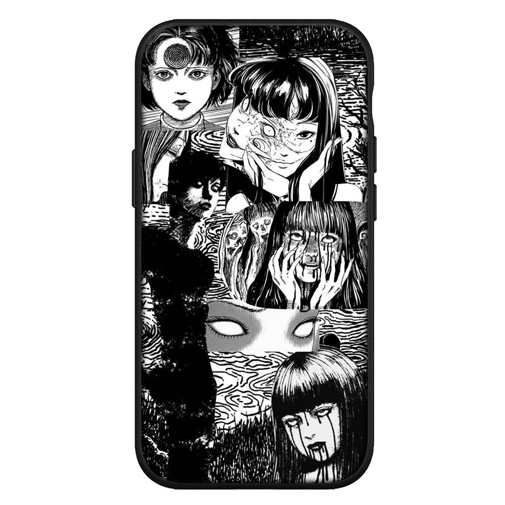 Чехол для iPhone 16 15 Xiaomi Redmi Note 13 12 11 Pro Max X 9 14 XR Samsung Galaxy A16 S24 S23 Plus Huawei OPPO Comics Tomie Junji Ito Collection