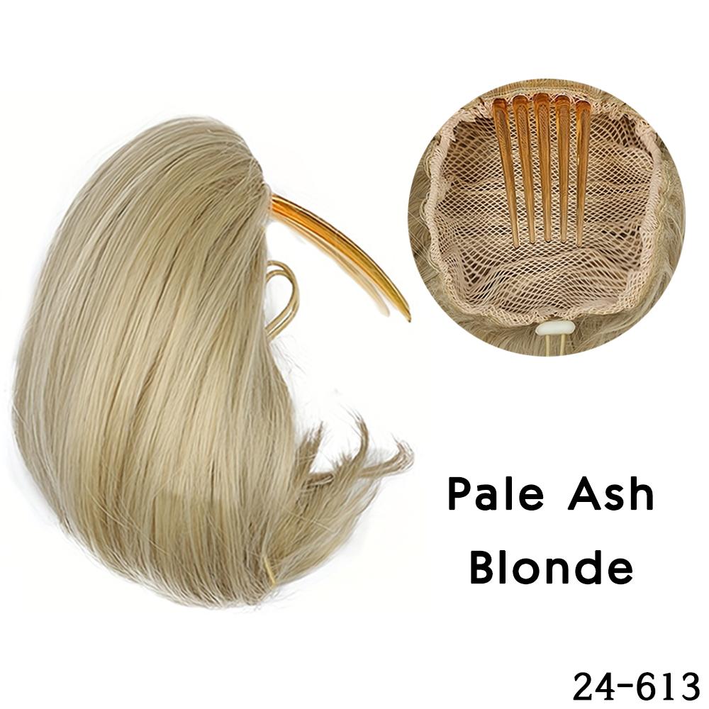 XINRAN Волосы в виде булочки, синтетический короткий хвост, булочка, наращивание волос, булочка на шнурке, парик для женщин, одежда для косплея