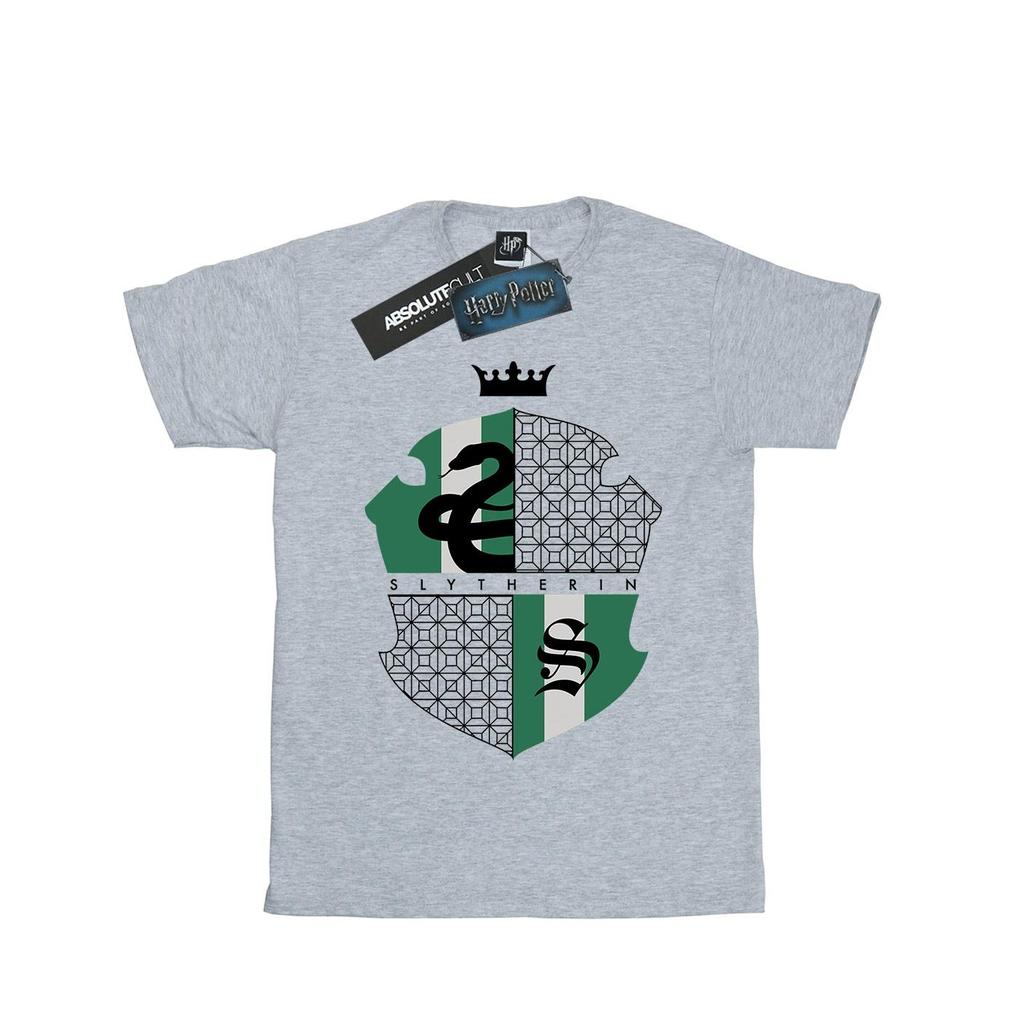 Harry Potter Mens Slytherin Shield T-Shirt
