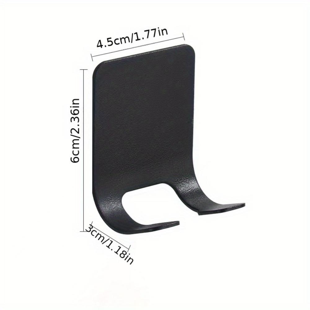 1/2/3 шт. Держатель для бритвы Крючок для хранения в ванной комнате и на кухне Самоклеящийся крючок из нержавеющей стали Настенный крючок Держатель для полотенец