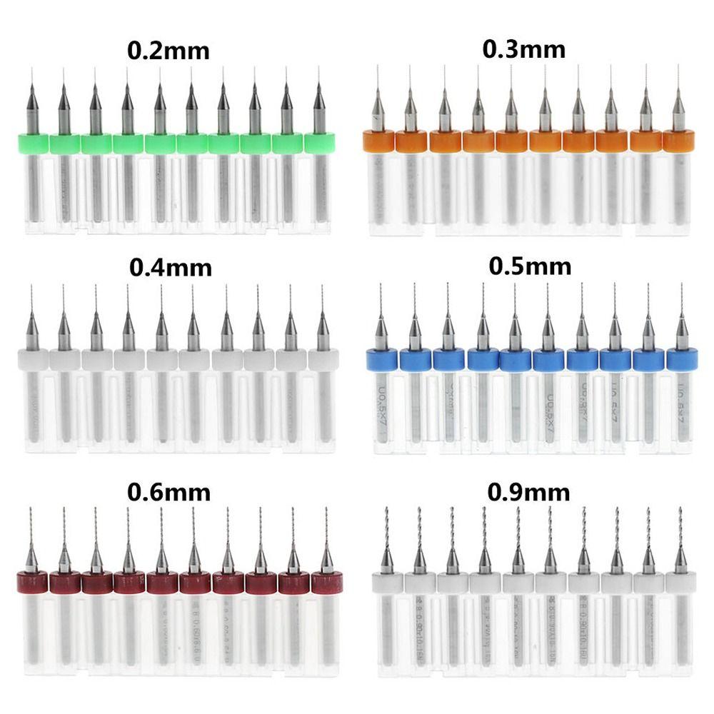 Для печатных плат с ЧПУ сплав вольфрамовая сталь карбид сверла 0.1мм-1.0мм мини PCB сверло