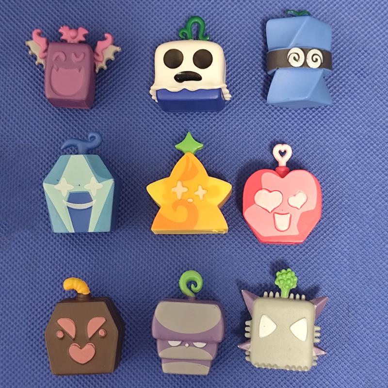 Игровые Фигурки Персонажей Blox Fruits Настольные Украшения Игрушки Подарок ПВХ Дьявольский Фрукт Фрукт Брукса Игрушка Подарки на День Рождения Детей