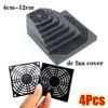 4Pcs Guard Grill Protector PC Computer Fan Filter Cleaning Case Fams Dustproof Cover